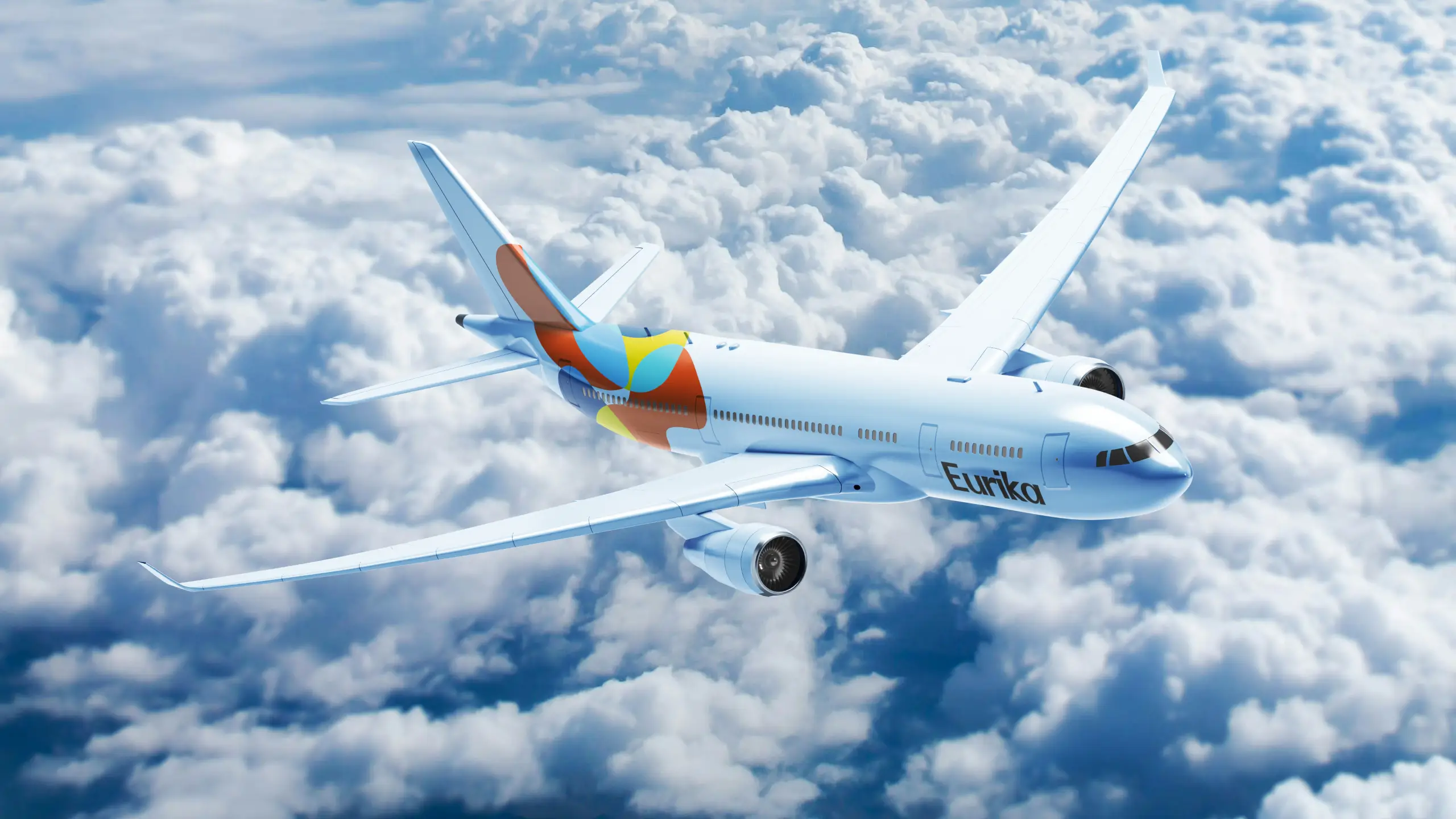 Avión brandeado de Eurika